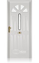 Puerta NOVA SOL (31) -80cm - Blanca - Derecha - Linea PAVIR